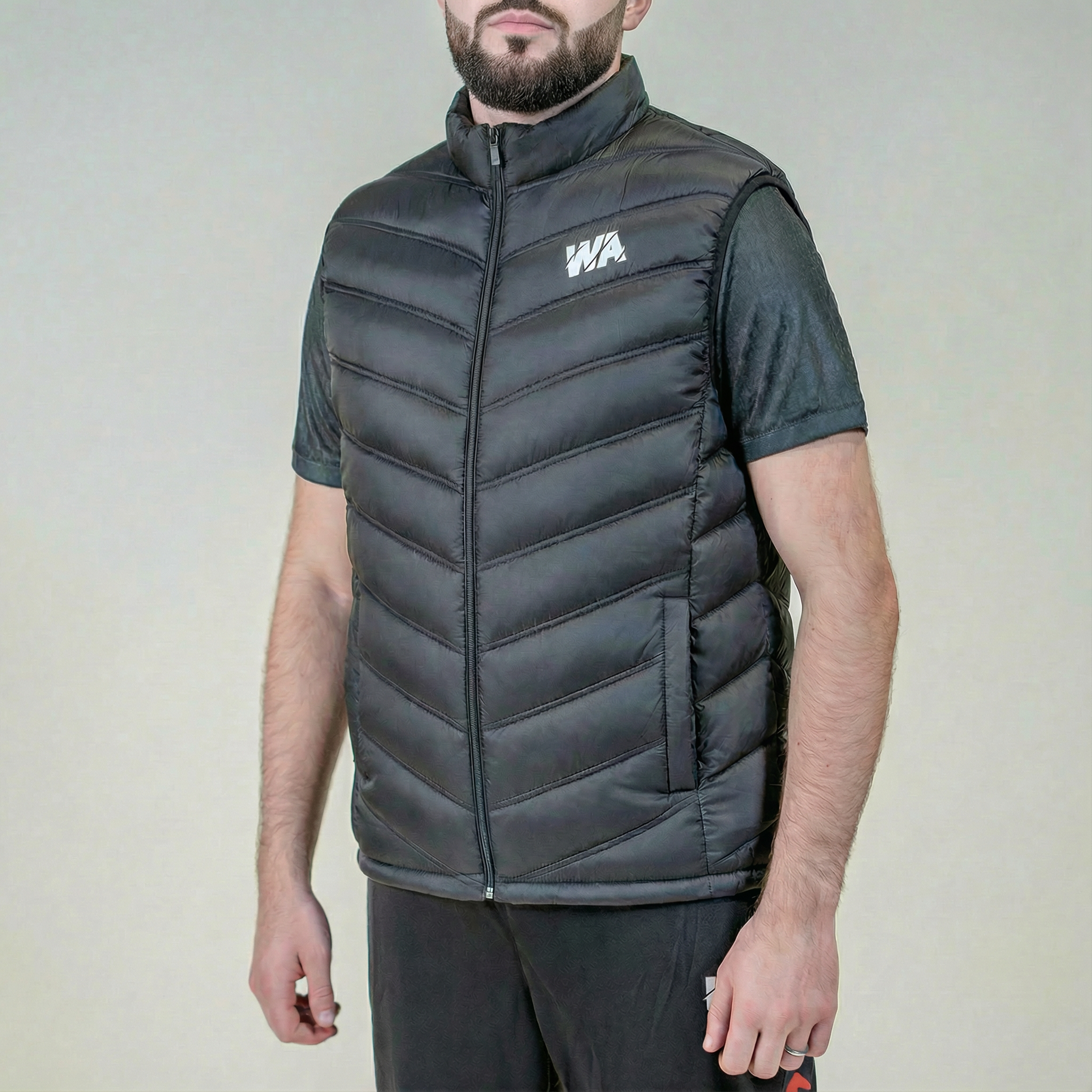 Doudoune manche courte