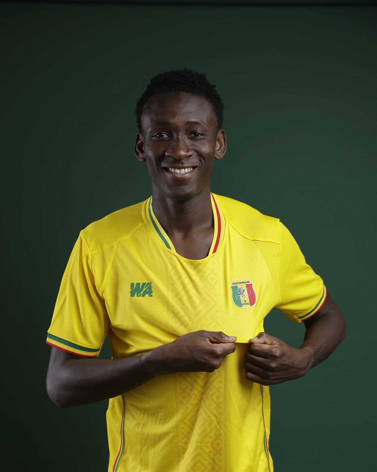 Maillot extérieur Mali 2026 vue de face