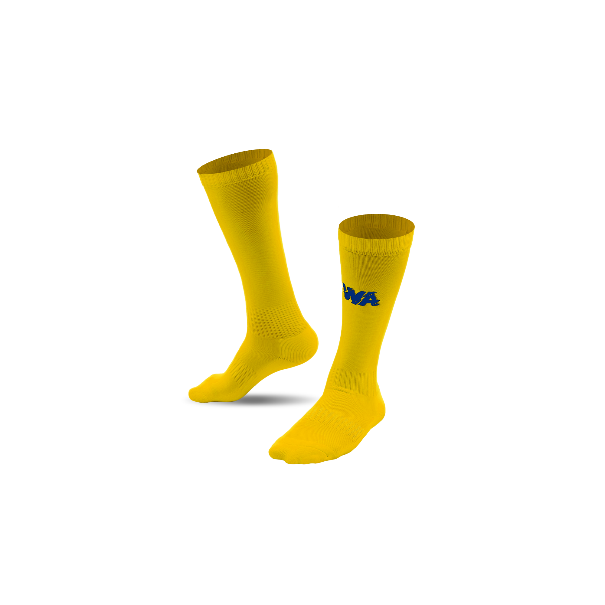 Chausette jaune / bleu