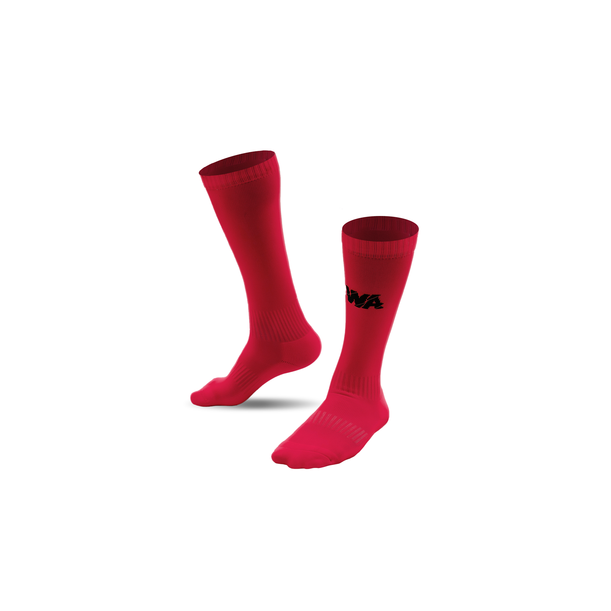 Chausette rouge/noir