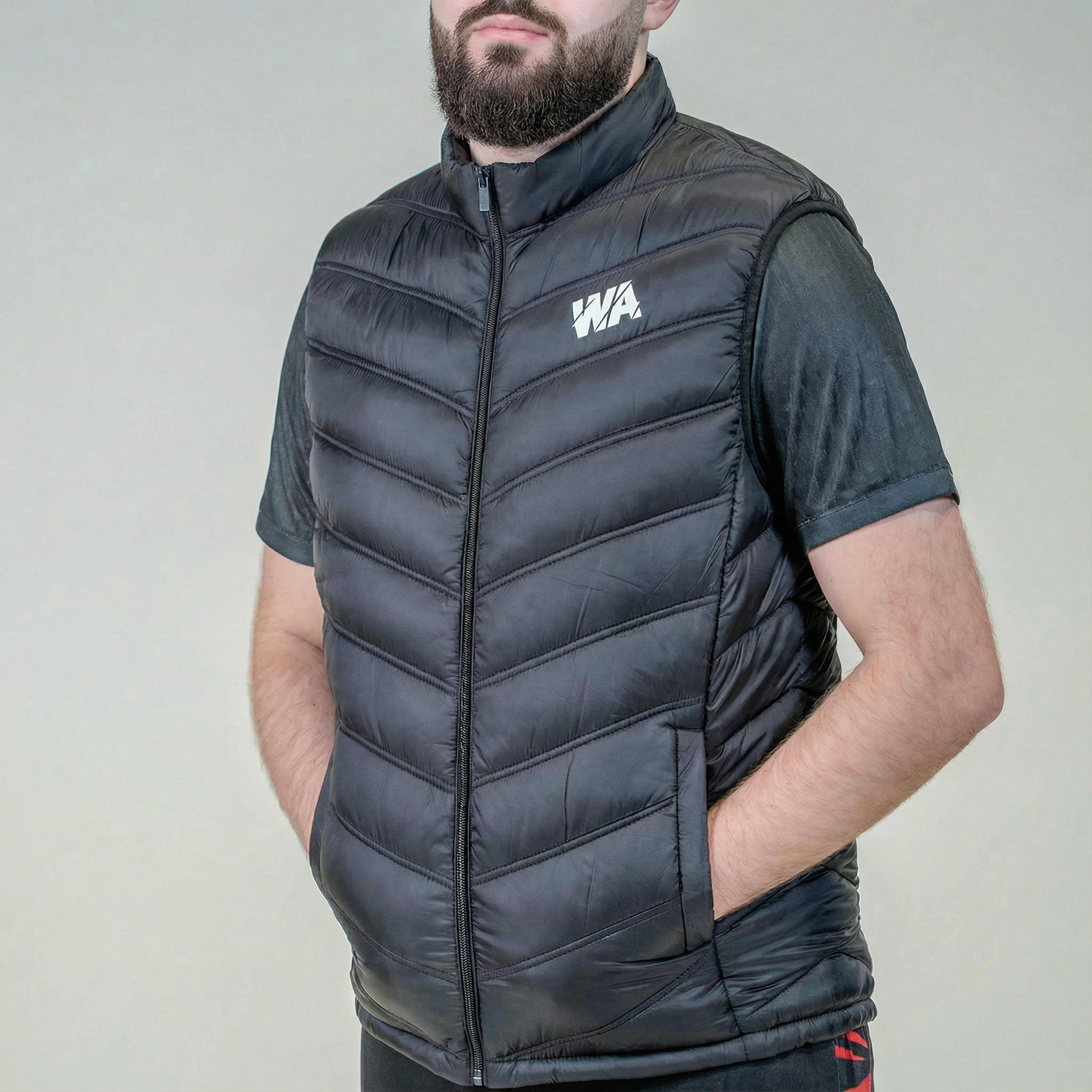 Doudoune manche courte