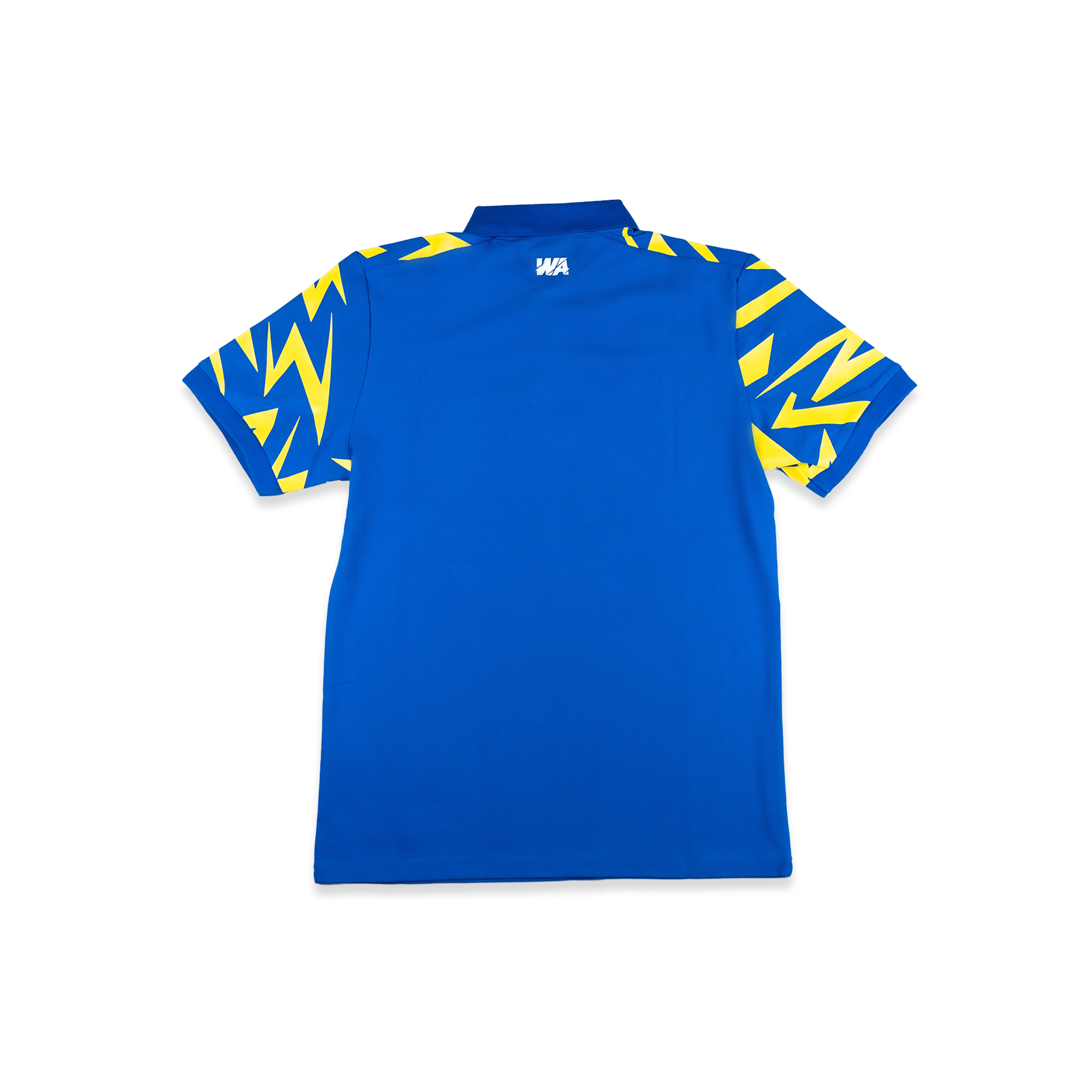 Polo bleu/jaune