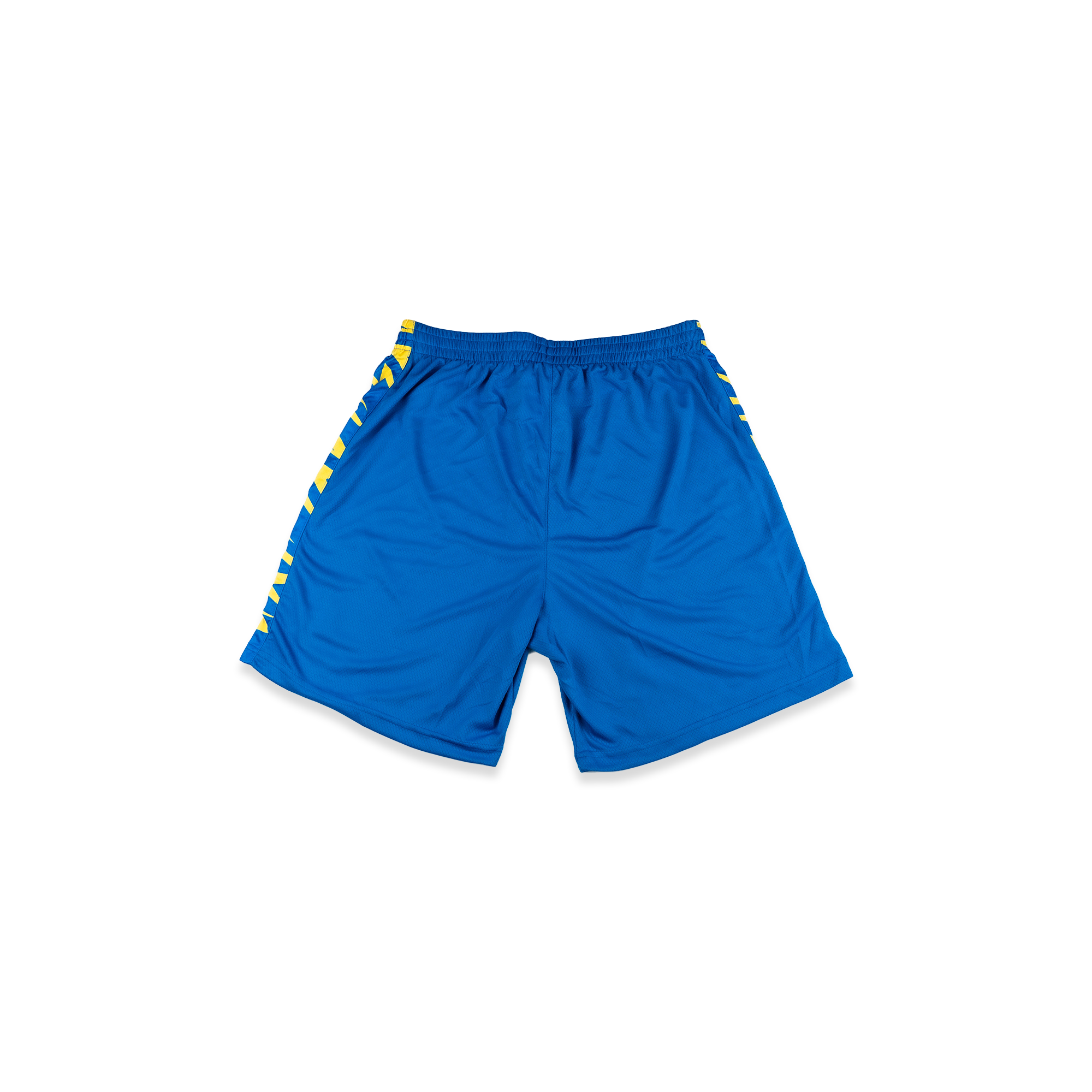 Short bleu jaune