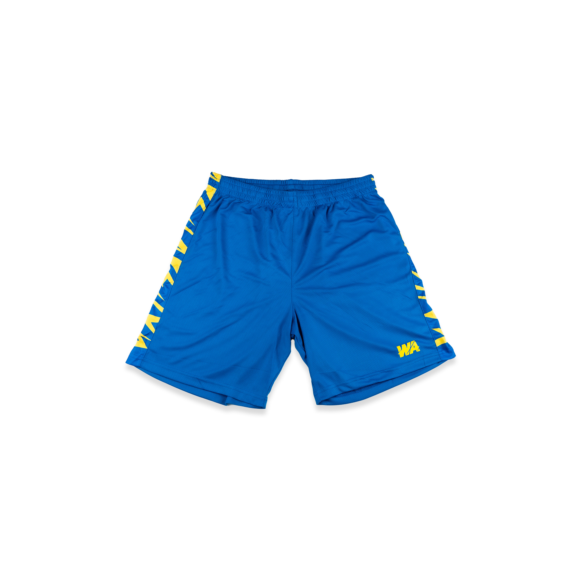 Short bleu jaune