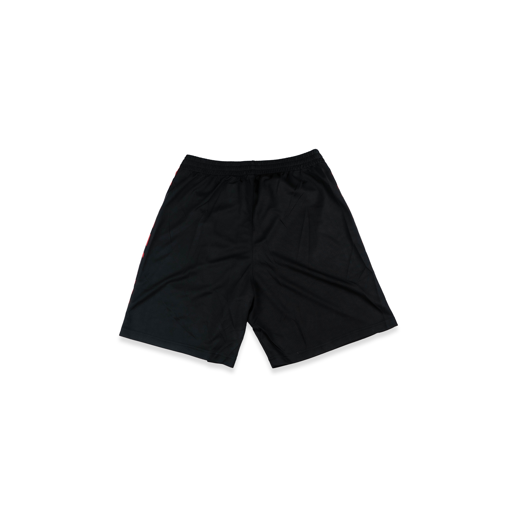 Short noir et rouge dégradé