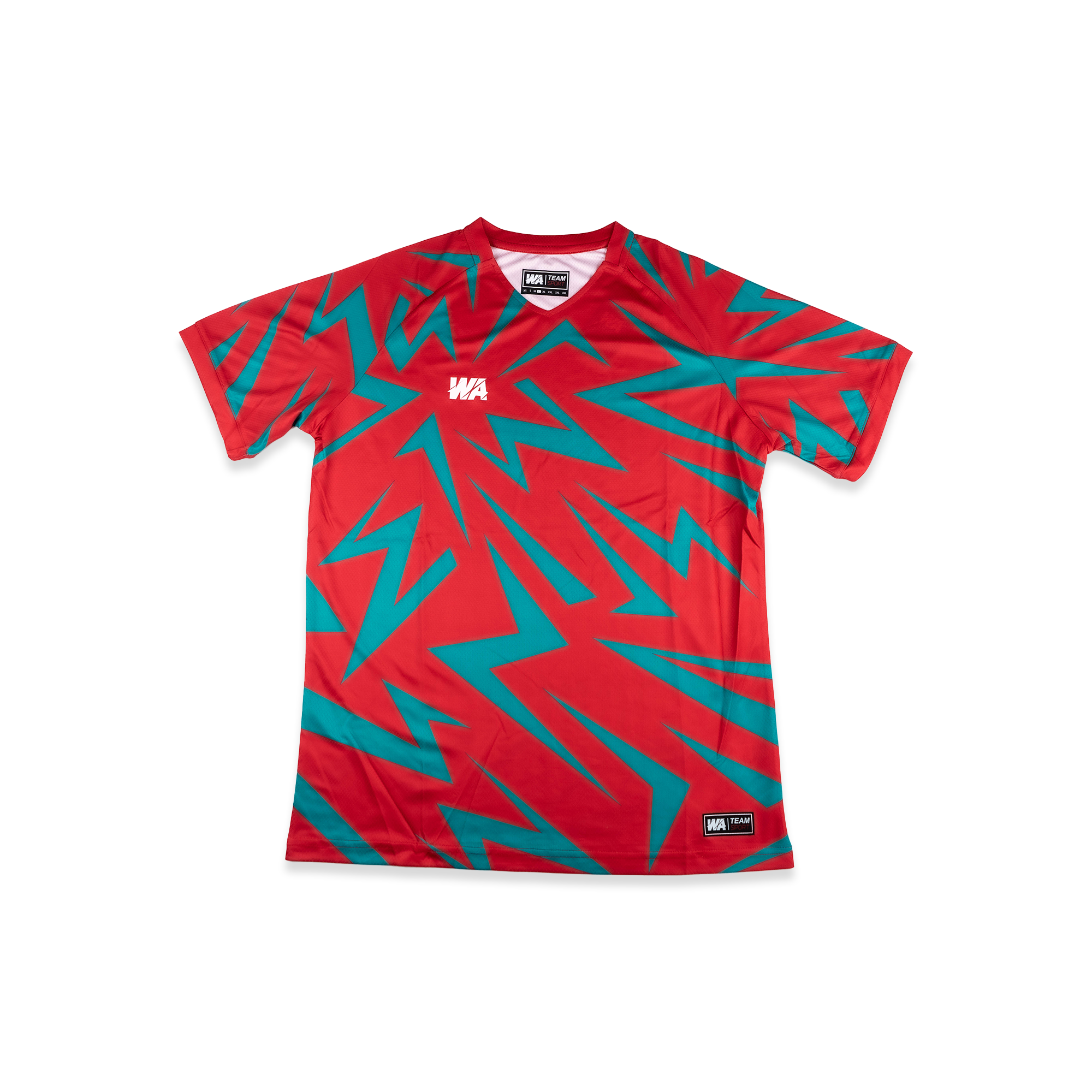 Maillot rouge vert