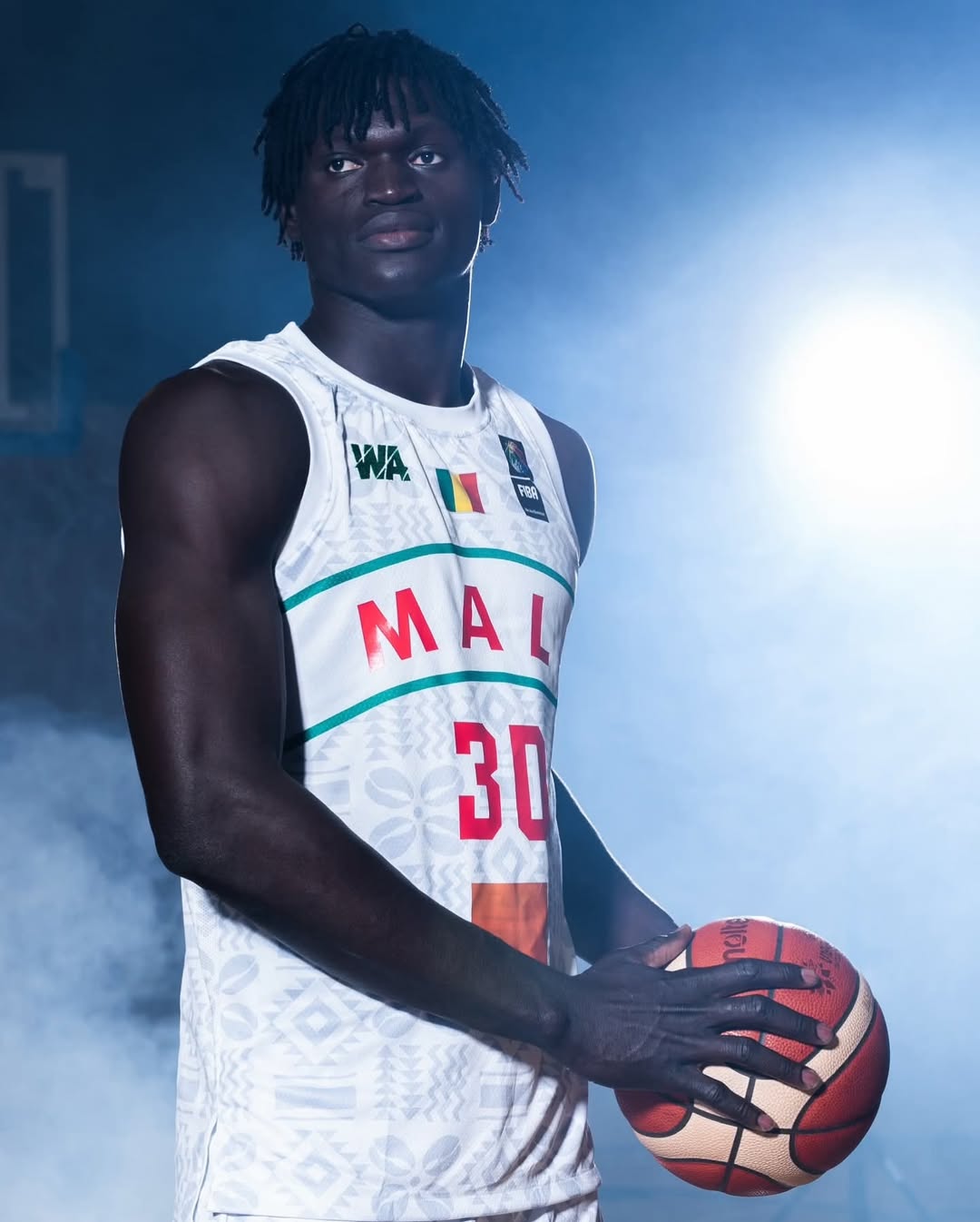 MAILLOT OFFICIEL MALI BASKET AWAY FMBB 2025