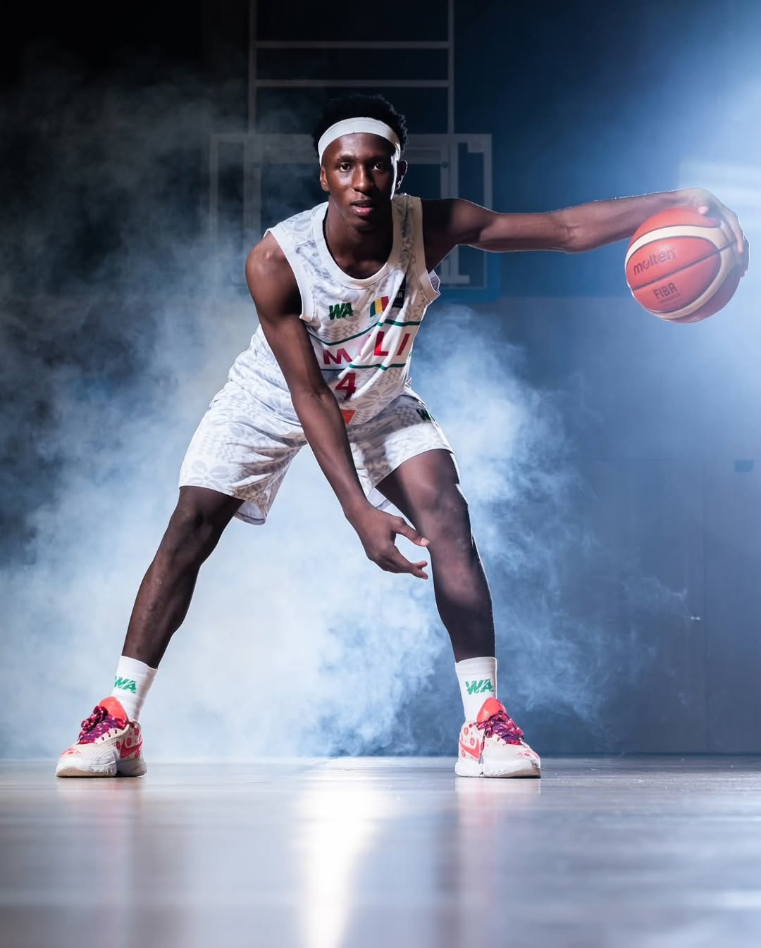 MAILLOT OFFICIEL MALI BASKET AWAY FMBB 2025