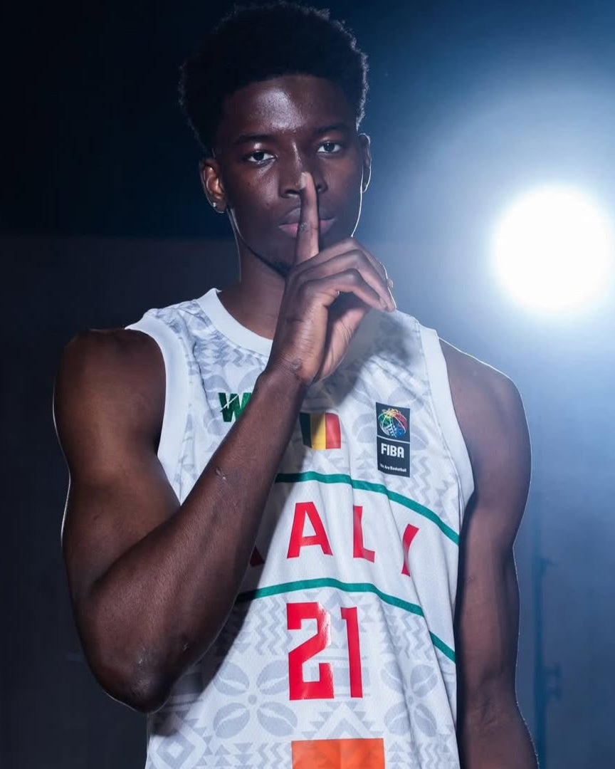 MAILLOT OFFICIEL MALI BASKET AWAY FMBB 2025