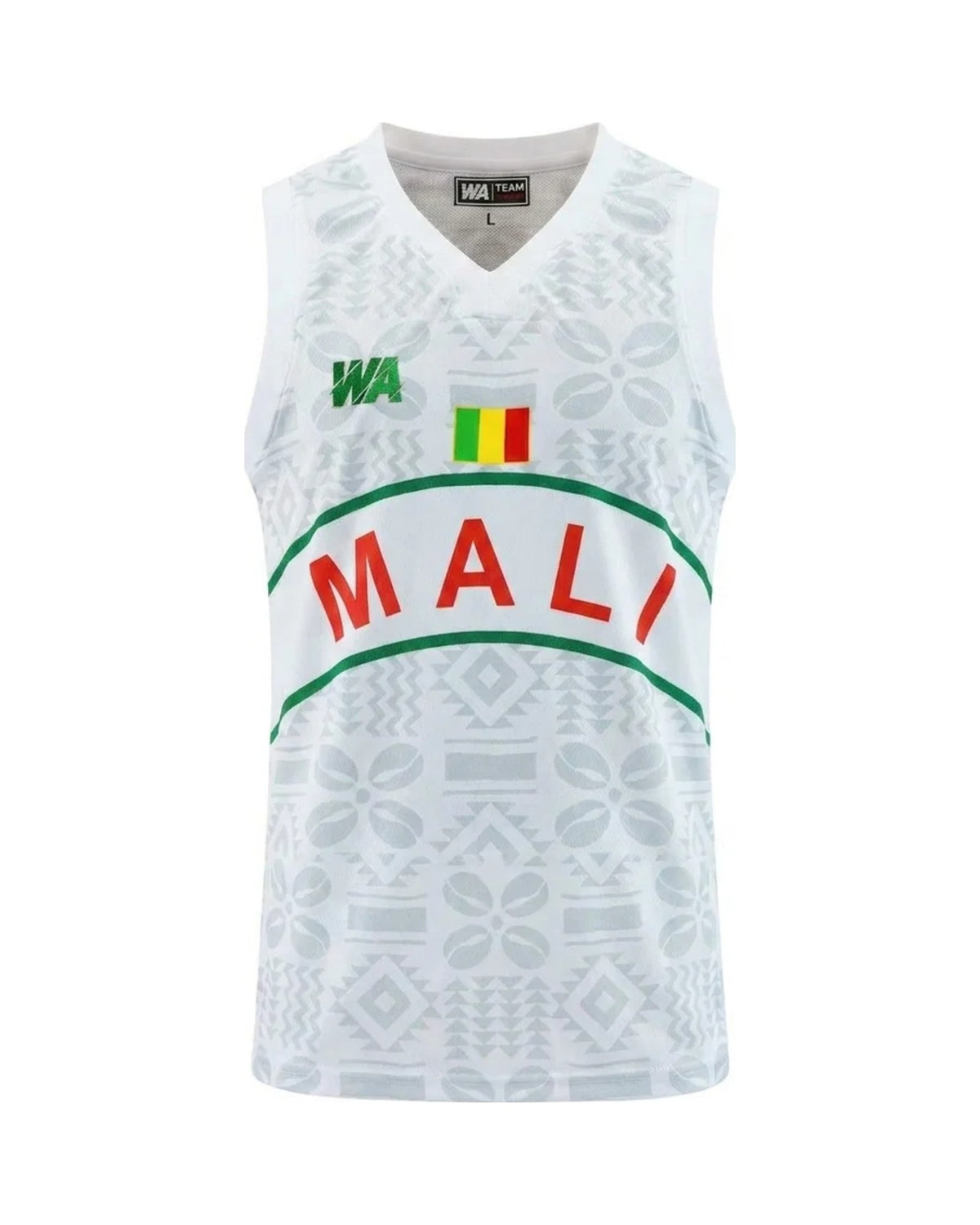 Maillot officiel Mali Basket Away FMBB 2025
