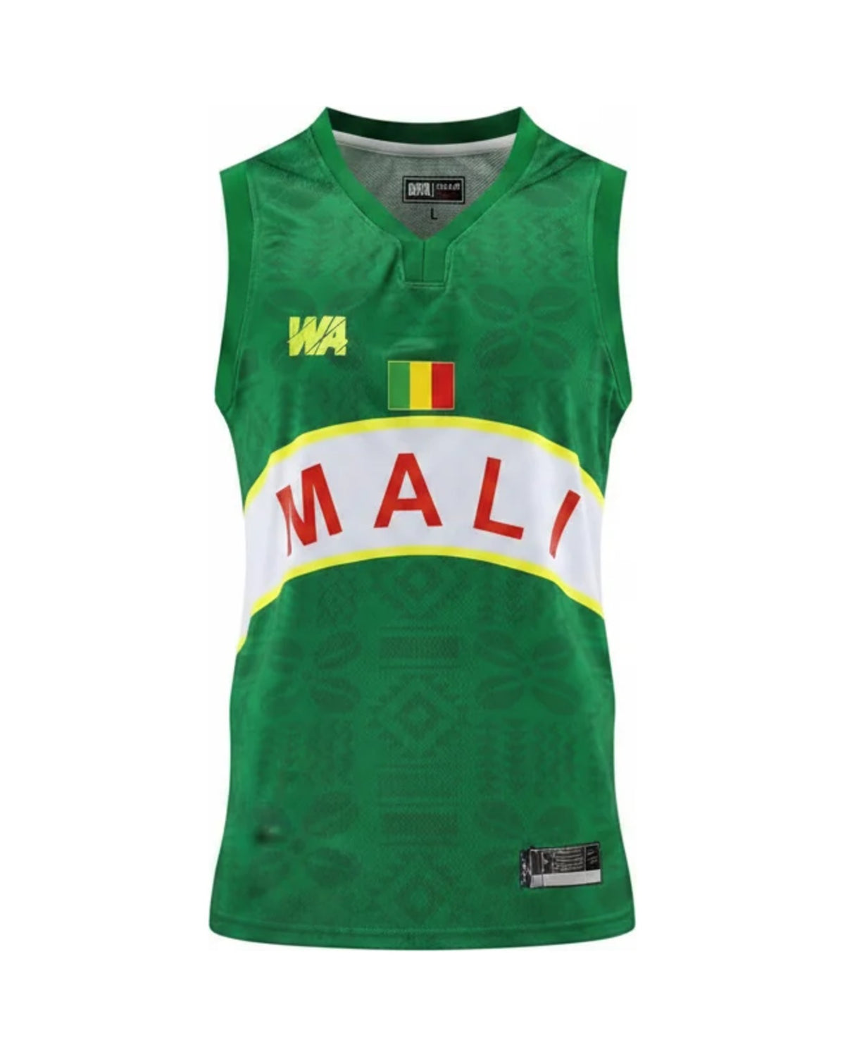 Maillot officiel Mali Basket Home FMBB 2025